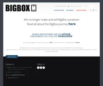 Bigbox-3D.com(Bigbox 3D) Screenshot