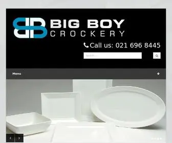 Bigboycrockery.co.za(Big Boy Crockery) Screenshot