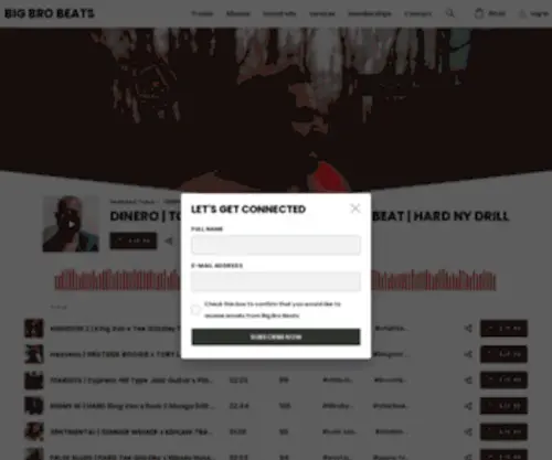 Bigbrobeats.com(Big bro beats) Screenshot