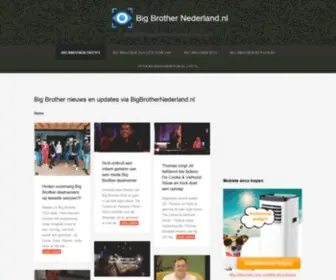 Bigbrothernederland.nl(Big Brother) Screenshot