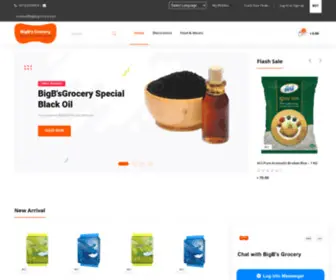 Bigbsgrocery.com(Fresh Food and Grocery Bazaar) Screenshot