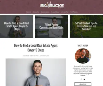 Bigbucksblogger.com(Blogging About Money) Screenshot