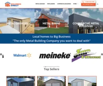 Bigbuildingsdirect.com(Metal Buildings) Screenshot