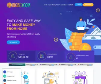 Bigbuxcoin.com(Big Bux Coin) Screenshot