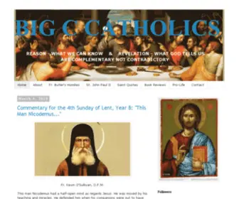 Bigccatholics.com(BIG C CATHOLICS) Screenshot