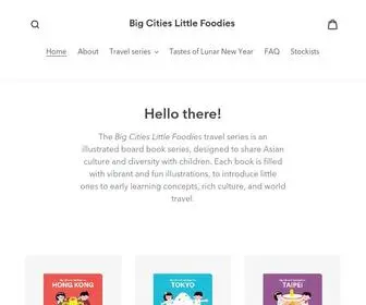 Bigcitieslittlefoodies.com(Big Cities Little Foodies) Screenshot