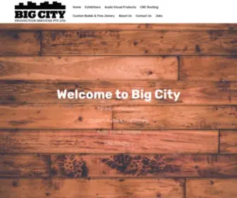 Bigcity.net.au(Website Creator Description) Screenshot