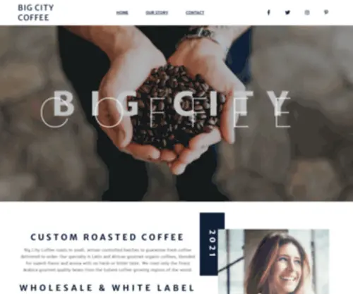 Bigcitycoffee.com(Organic Fair Trade Kosher Coffee) Screenshot