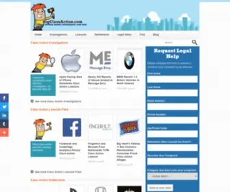 Bigclassaction.com(Class Action News Consumers Can Use) Screenshot