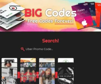 Bigcodes.net(IGameFree) Screenshot