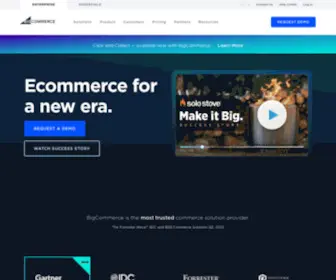 Bigcommerce.co.uk(Ecommerce for a New Era) Screenshot