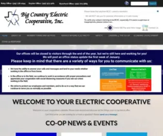 Bigcountry.coop(Big Country Electric Cooperative) Screenshot