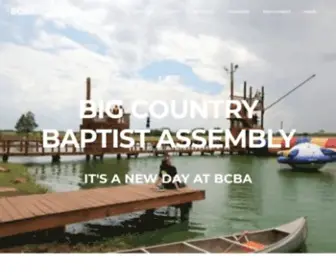 Bigcountrycamp.com(BIG COUNTRY BAPTIST ASSEMBLY) Screenshot