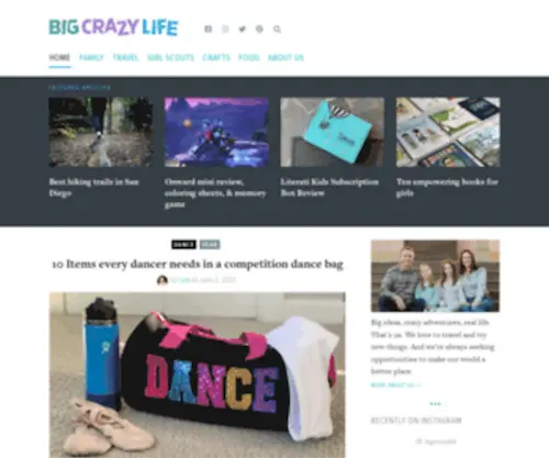 Bigcrazylife.com(Home) Screenshot