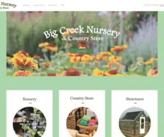 Bigcreeknurserystillwater.com(Big Creek Nursery) Screenshot