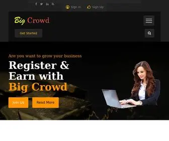 Bigcrowd.online(Big Crowd) Screenshot