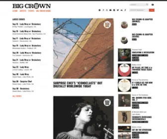 Bigcrownrecords.com(Big Crown Records) Screenshot