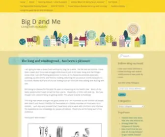 Bigdandme.blog(Big D and Me) Screenshot