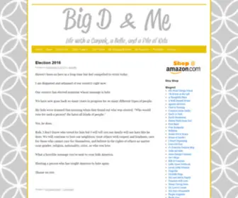 Bigdandme.com(Big D and Me) Screenshot