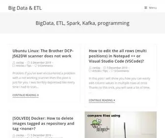 Bigdata-ETL.com(Take a few minutes and find out why big data) Screenshot