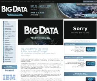 Bigdataexpo.net(BigData Expo) Screenshot