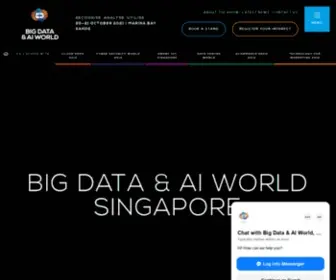 Bigdataworldasia.com(Welcome I Big Data World Asia) Screenshot