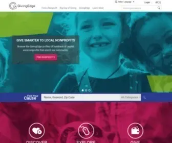 Bigdayofgiving.org(GivingEdge) Screenshot