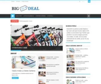 Bigdeal.si(Predstavitve najbolj prodajanih izdelkov) Screenshot