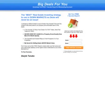 Bigdealsforyou.com(Bigdealsforyou) Screenshot