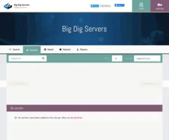 Bigdigservers.com(Big Dig Servers) Screenshot