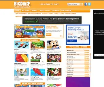Bigdino.com(Play Online Games) Screenshot