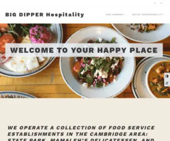 Bigdipperhg.com(BIG DIPPER Hospitality) Screenshot