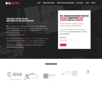 Bigdive.eu(BIG DIVE) Screenshot