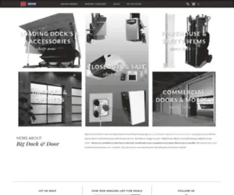 Bigdockanddoor.com(Dock & Door Wholesale for you Business) Screenshot