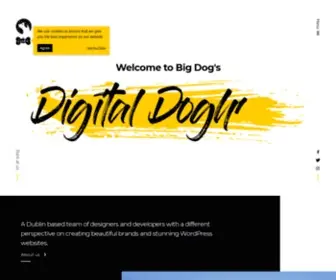 Bigdog.ie(Web Design Dublin. Big Dog Digital) Screenshot
