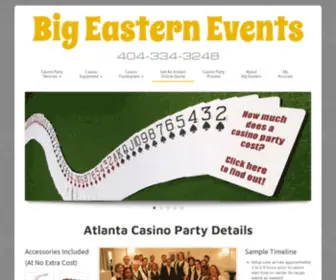 Bigeasternevents.com(Bigeasternevents) Screenshot