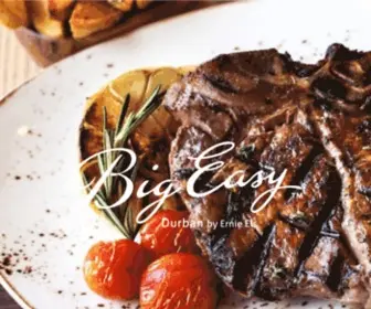 Bigeasydurban.co.za(Big Easy Winebar & Grill Durban by Ernie Els) Screenshot