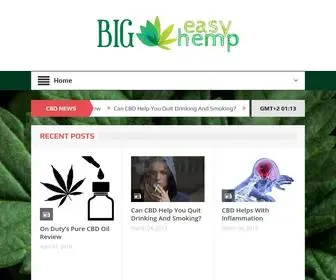 Bigeasyhemp.com(Big Easy Hemp) Screenshot