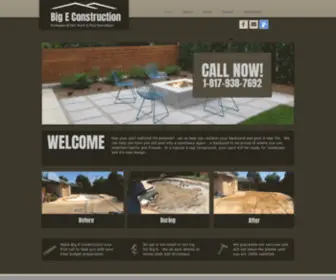 Bigeconstructionllc.com(Big E Construction LLC) Screenshot