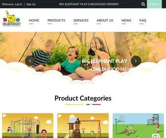 Bigelephantplay.com(China Kids Swings & Play Sets Custom) Screenshot