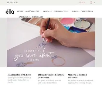 Bigella.com(Gemstone Jewelry) Screenshot