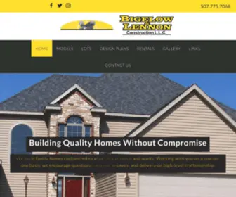 Bigelowlennon.com(Southern Minnesota Home Builder) Screenshot