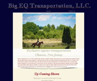 BigeqTransportation.com(Big Eq Transportation) Screenshot