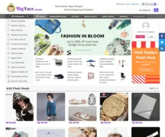Bigface.co.nz(Smart Shopping Everyday) Screenshot