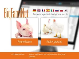 Bigfarmnet.com(BigFarmNet Portal) Screenshot