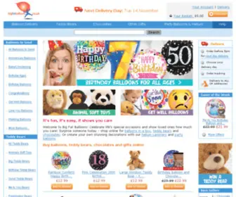 Bigfatballoons.co.uk(Dit domein kan te koop zijn) Screenshot