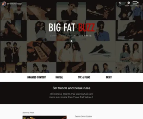 Bigfatbuzz.com(Big Fat Buzz) Screenshot