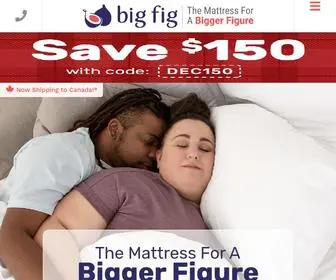 Bigfigmattress.com(Big Fig Mattress) Screenshot