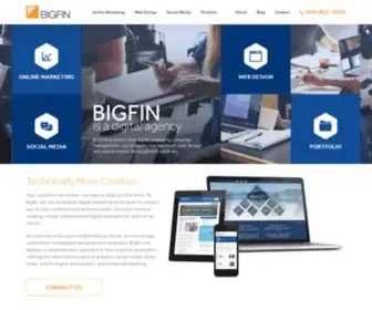 Bigfin.com(Digital Marketing Seattle) Screenshot