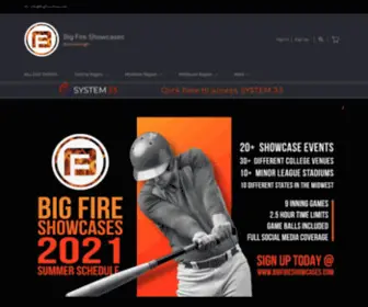 Bigfireshowcases.com(Big Fire Showcases Home) Screenshot